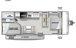 EVO 268BH #3 - Great for Dry Camping
