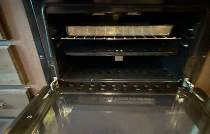 gas powered oven