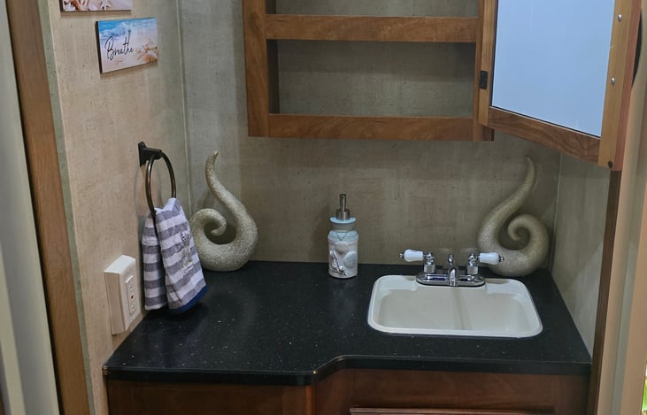 The Hot Tub Suite comes FULLY stocked w/ a first aid kit, mosquito spray, sunscreen, etc...