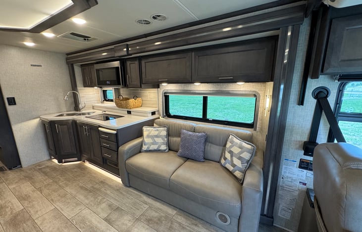 Living Room & Kitchen View