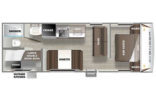 2021 Prime Time RV Avenger 26BK