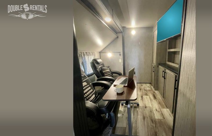 Private Office/Bunk Room with TV!