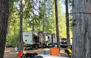 Wanderer- Forest camp king, 30ft half-ton towable!