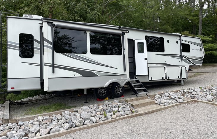 Set up and ready for some fun and relaxation!