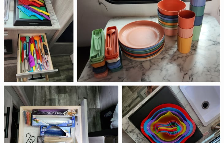 for kitchen use in Travel Trailer