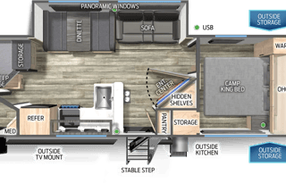 Tennessee Glamping!**FULLY LOADED***