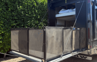 Spacious Thor Outlaw Toy Hauler with Generator