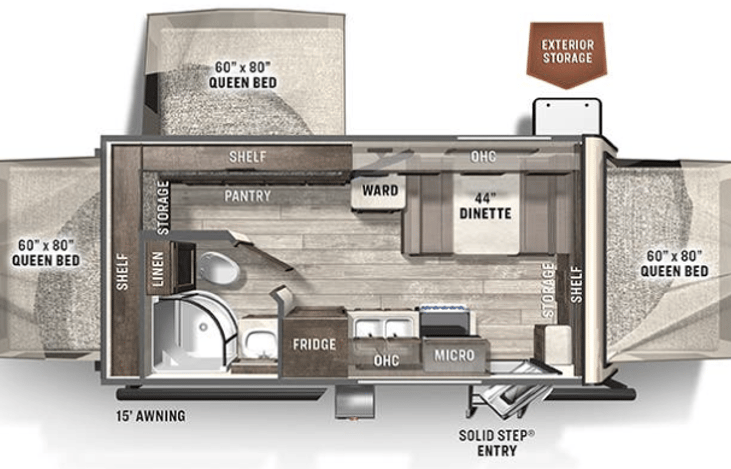 Travel Trailer Layout