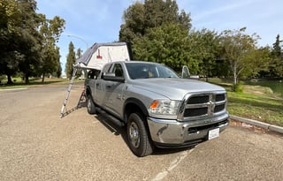 2018 Ram 2500 with 2024 Rough Country Roof Tent