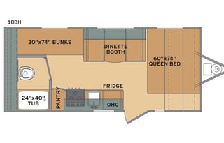 2018 Shasta RVs Oasis 18BH