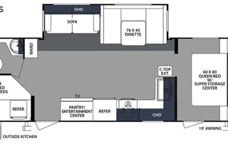 2019 Forest River RV Surveyor 287BHSS