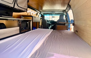 Ford E350 Class B Camper 4kWh Power and 700W solar