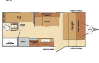 2021 Shasta RVs Shasta 18BH