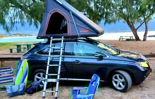 Lexus RX 350 AWD RoofNest Falcon pop top camper