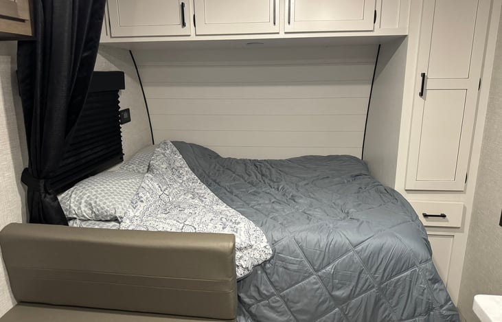 Brand new gel cooling queen mattress with new linens.