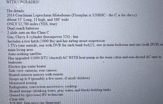 2 AC Units & 5 TVs! Satellite Dish & Dual Battery.