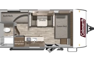 Cozy camper with everything you need