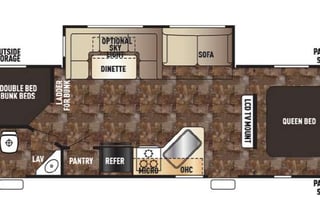 2016 Forest River Cherokee 27Ft BH