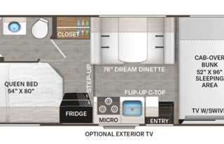 2024 Gulf Stream 24ft RV with free private shuttle