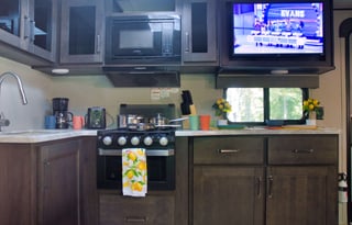 Luxury Camping with Bunk Beds!