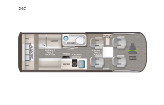 2024 Thor Sanctuary 24C – With Starlink Internet!