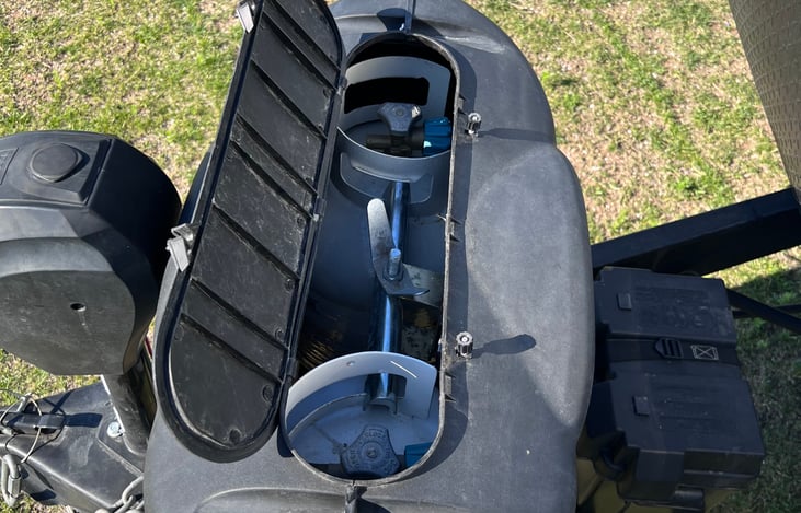 2 full propane tanks (no extra charges)