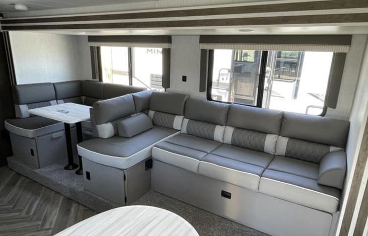 Sofa & U-Shaped Dinette