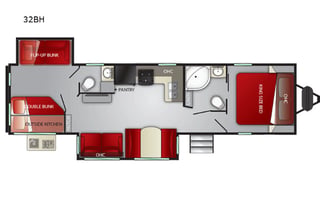 2020 Cruiser Radiance Ultra Lite 32BH