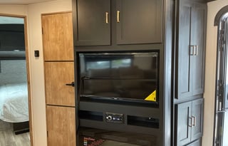 RV outback with private bunkroom