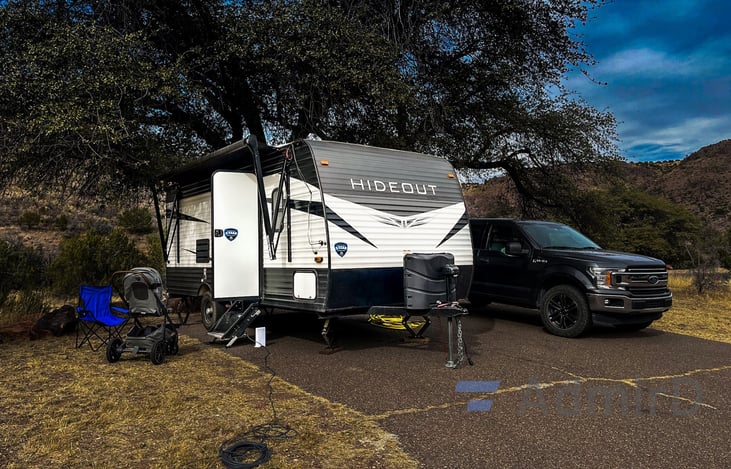 We were delighted to receive some pictures from one of our renters enjoying the camper on their trip. Thank you for choosing to rent from us and for taking such good care of the camper.