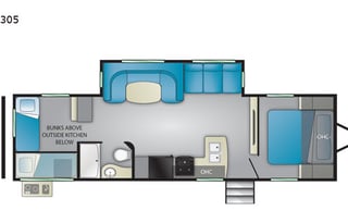 2020 Heartland Pioneer BH 305