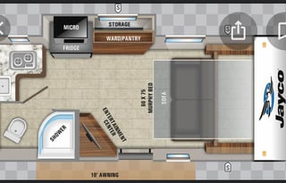2019 Jayco Hummingbird 17MBS