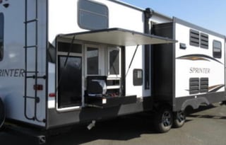 Rent our NEW Keystone Camper