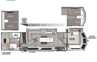 2023 Salem Grand Villa 42VIEW