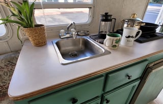 Cabana in the Oasis- Hybrid Tent Travel Trailer