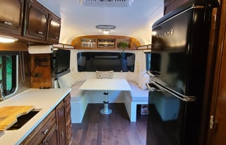 Vintage RV in the Hudson Valley