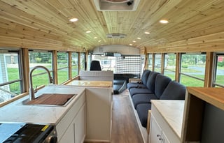 Skylight Skoolie - School Bus Custom Conversion