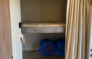 Camp gear stocked & ready, Just bring toothbrushes