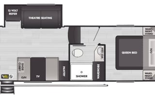 Brand New Dual ACs *Luxury Sleeper* Huge Queen B/R