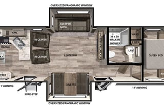 2020 Forest River RV Vibe 33RK