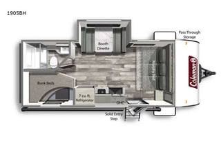 Brand new Coleman Light 1905BH