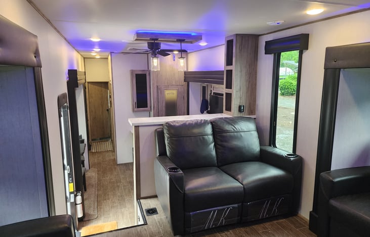 View from living room