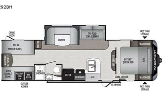 2021 Family Bunkhouse - No pet deposit!