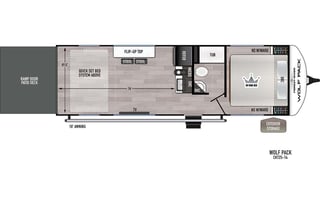 2026 Forest River RV Cherokee Wolf Pack 25-14