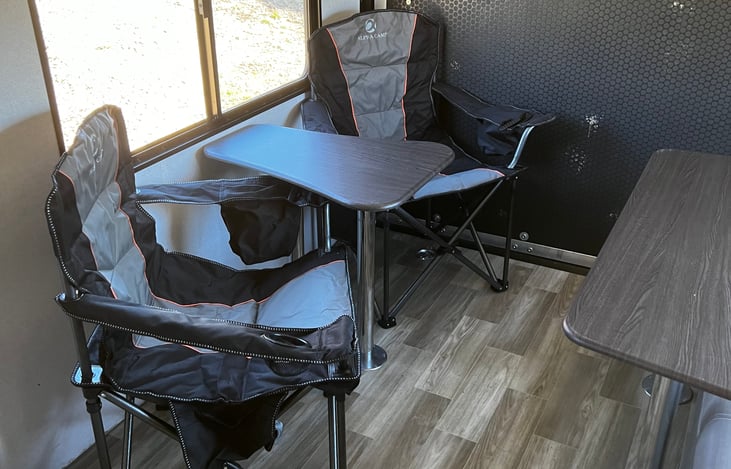 Comfortable seating for both indoor and outdoor.