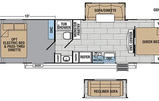 Bunkhouse/Toy Hauler Family Trailer