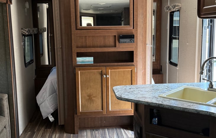 Master Bedroom - doors open