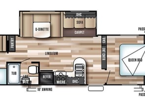 Forest River RV Wildwood 30QBSS