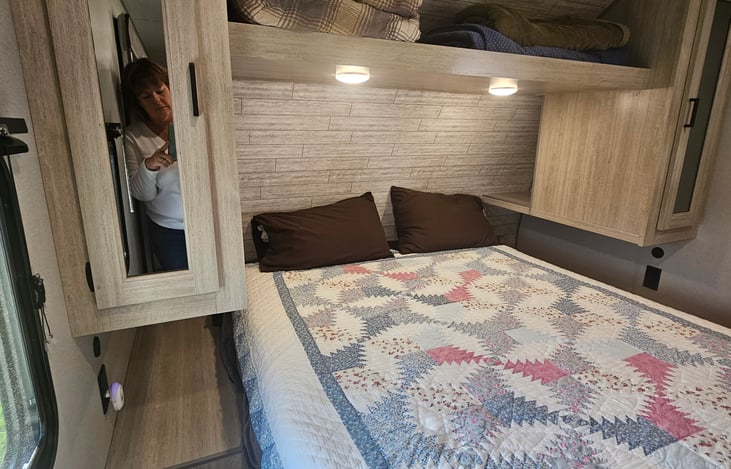 Master Bed with ample storage