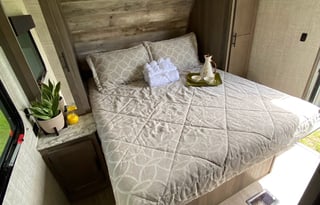 Festival and Pet Friendly Slide out Camper